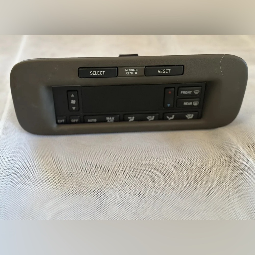 1998-2002 Lincoln TownCar Digital A/C Temperature Switch Climate Control W/bezel